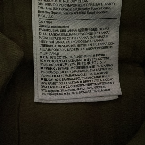 Banana Republic Sloan Cotton Slacks - Picture 9 of 9